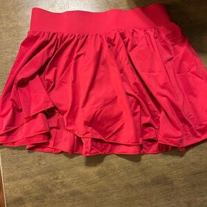 Red Women's Skirt